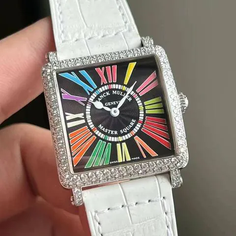 Franck Muller Master Square 33mm White gold Silver