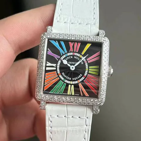 Franck Muller Master Square 33mm White gold Silver 1