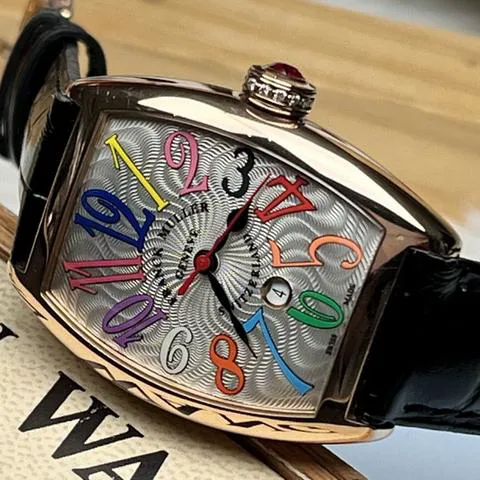 Franck Muller 7500SC AT 29mm Rose gold Silver 3