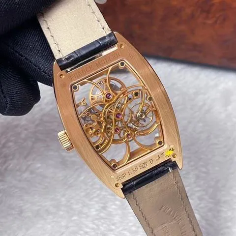 Franck Muller 8880BS6SQTD 39.5mm Rose gold Skeletonized 4