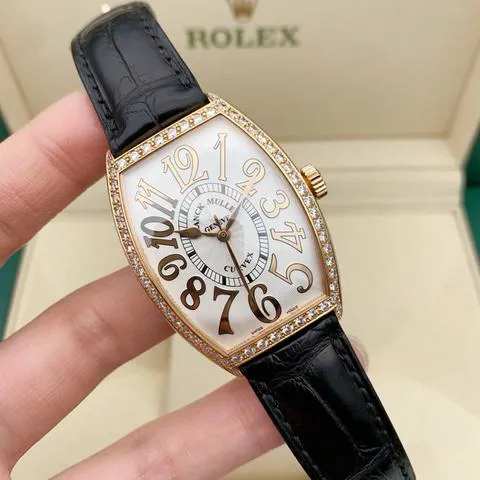 Franck Muller 5851M 32mm Rose gold White