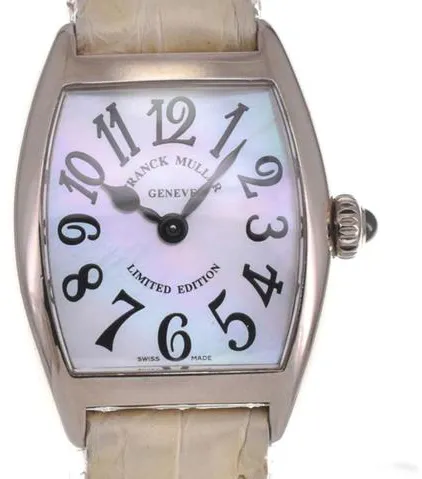 Franck Muller 2251QZ MOP 22mm White gold White