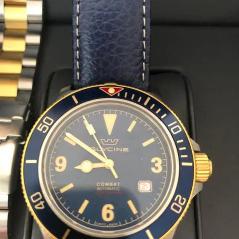 Glycine Combat GL0262 42mm Stainless steel Blue