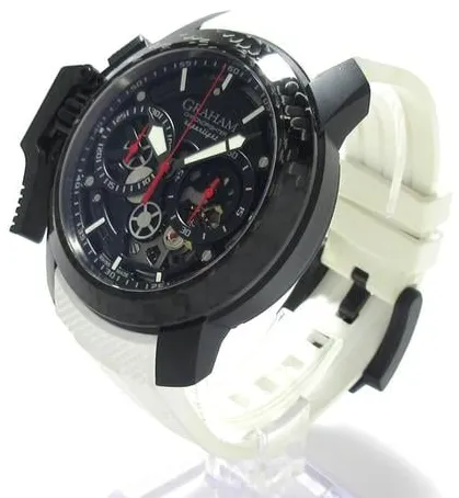 Graham Chronofighter 2CCBK.B25A 55mm Carbon fiber Black 1