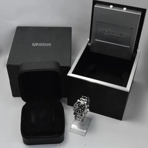 Graham 41mm Stainless steel Black 7