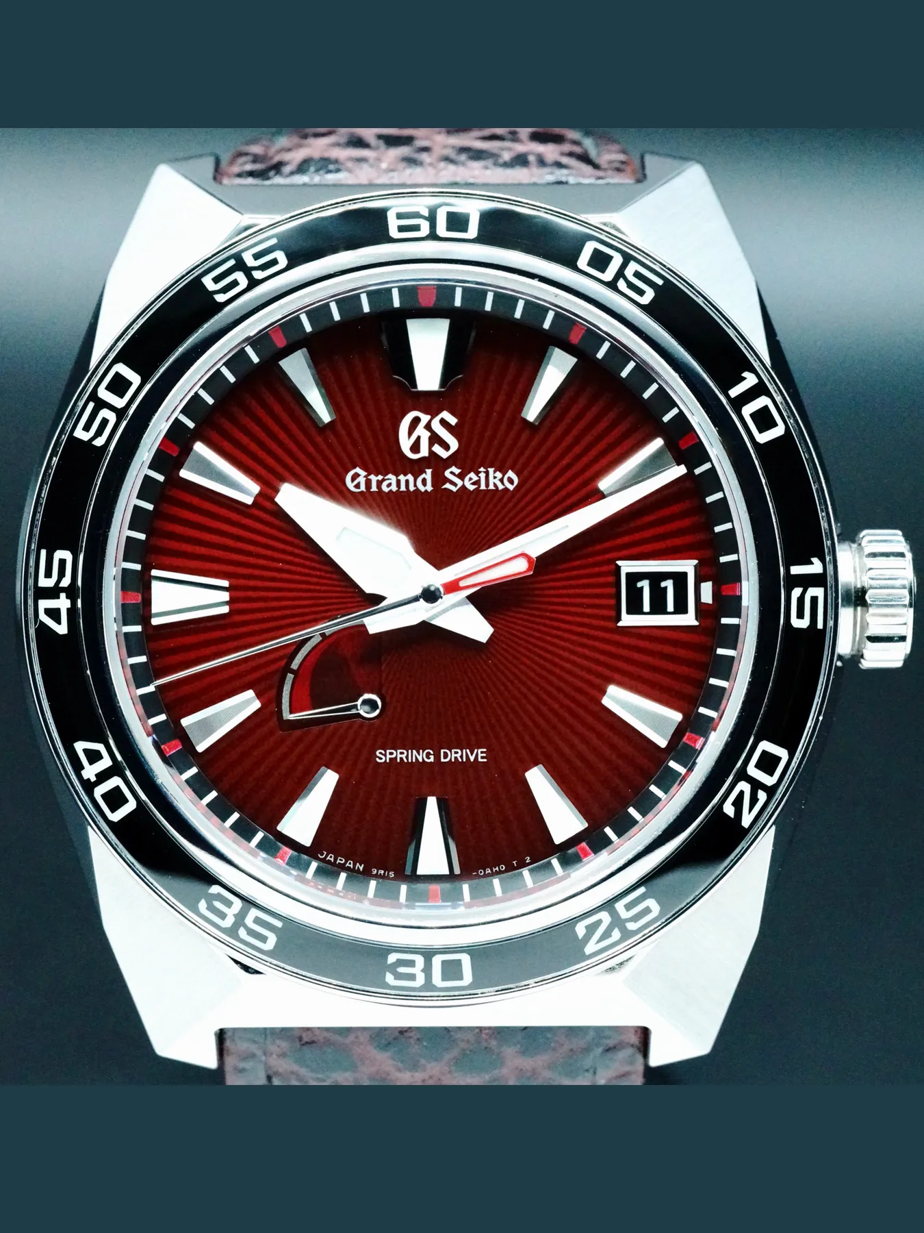 Grand Seiko SBGA405 45.5mm Titanium Red