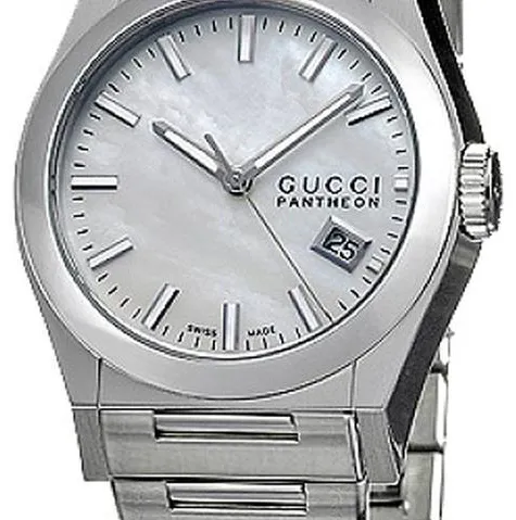 Gucci Pantheon YA115402 36mm Stainless steel Mother-of-pearl