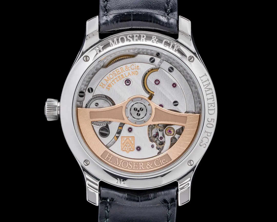 H. Moser & Cie. Endeavour 1200-1221 40mm Stainless steel Green and Artistic dial 3