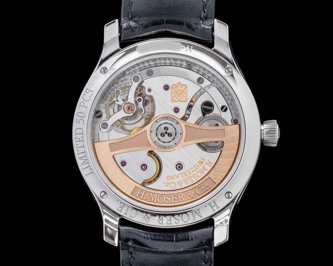 H. Moser & Cie. Endeavour 1200-1221 40mm Stainless steel Green and Artistic dial 4