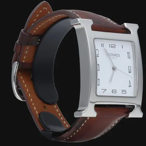 Hermès Heure H HH1.810 31mm Stainless steel White 5