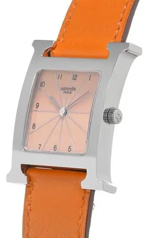 Hermès Heure H HH1.510.833/NOP 26mm Stainless steel Orange 1