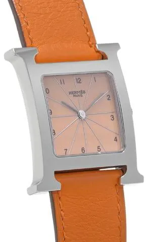 Hermès Heure H HH1.510.833/NOP 26mm Stainless steel Orange 2