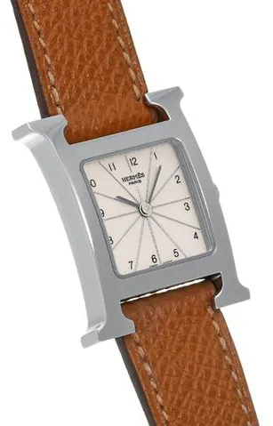 Hermès Heure H HH1.210.260 21mm Stainless steel White 2