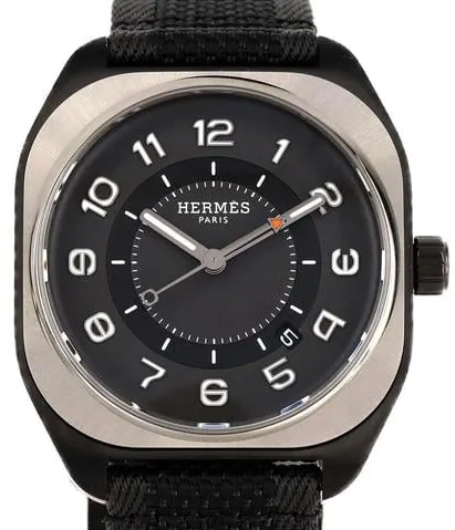 Hermès SP1.741 39mm Black DLC Gray