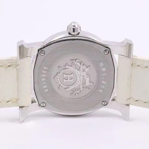 Hermès HR1.210 HR1.210 25mm Stainless steel White 9