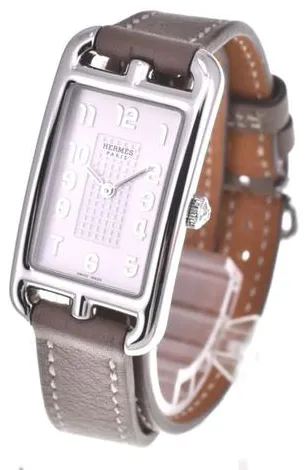 Hermès NA2.210 20mm Stainless steel Silver 1