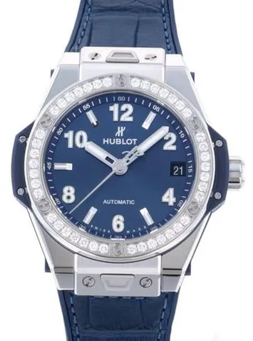 Hublot Big Bang 465.SX.7170.LR.1204 39mm Stainless steel Blue