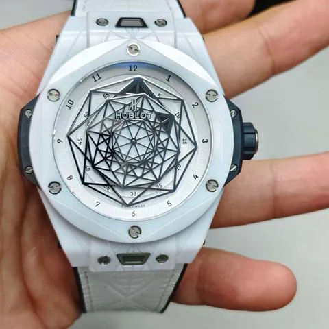 Hublot Big Bang Sang Bleu 415.HX.2027.VR.MXM19 45mm Ceramic White