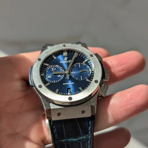 Hublot Classic Fusion Chronograph HU521.NX.7170.LR 45mm Titanium Blue 6