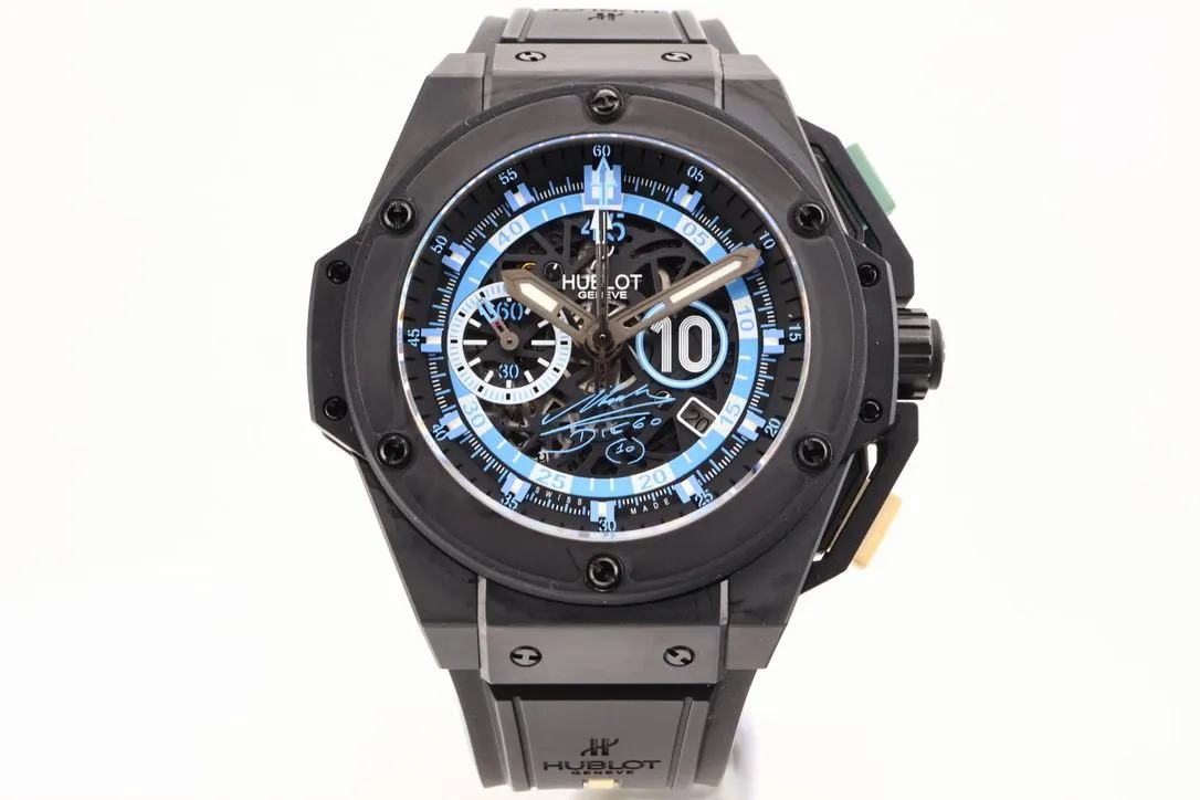 Hublot King Power 716.CI.1129.RX.DMA11 48mm Ceramic Transparent