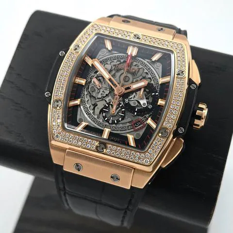 Hublot Spirit of Big Bang 601.OX.0183.LR.1104 45mm Rose gold Skeleton