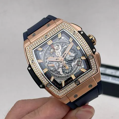 Hublot Spirit of Big Bang 601.OX.0183.LR.1104 45mm Rose gold Skeleton