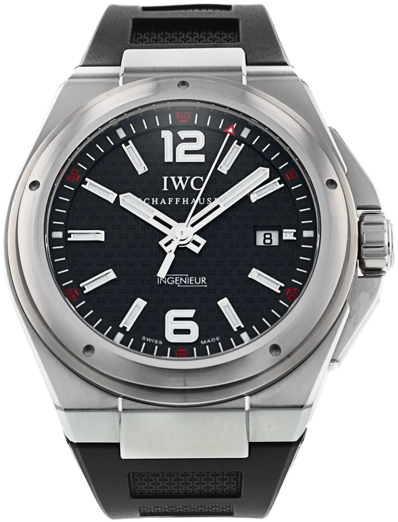 IWC Ingenieur Automatic IW323601 46mm Stainless steel Black