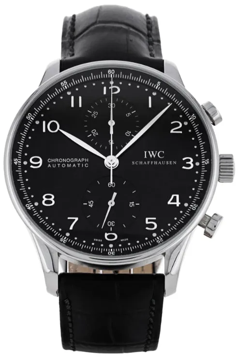 IWC Portugieser IW371438 41mm Stainless steel Black