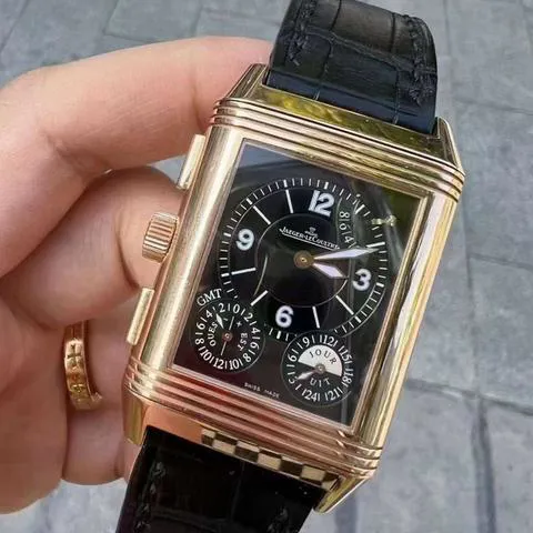 Jaeger-LeCoultre Grande Reverso Q3022420 46mm Rose gold Silver