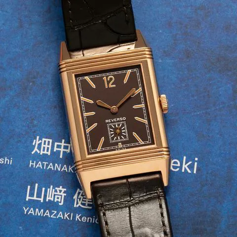 Jaeger-LeCoultre Grande Reverso Ultra Thin 1931 277.2.22 27.5mm Rose gold Brown