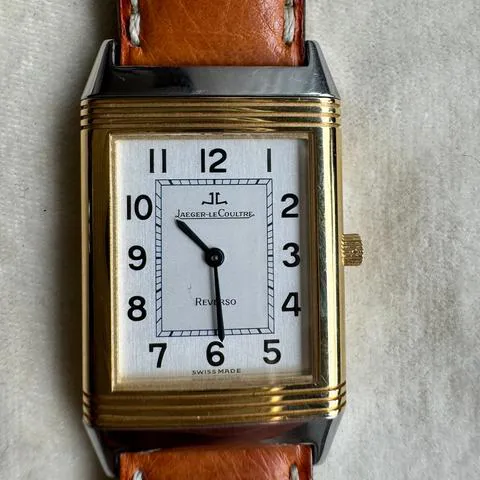 Jaeger-LeCoultre Reverso Classique 250.5.86 23mm Yellow gold and Stainless steel Silver