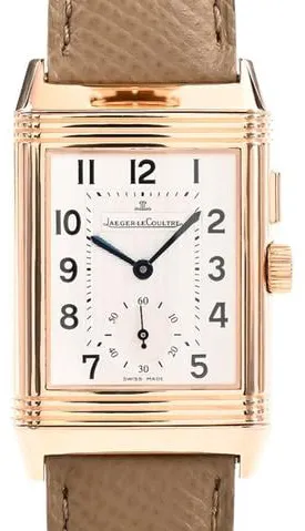 Jaeger-LeCoultre Reverso Duoface Q2712410 26mm Rose gold White