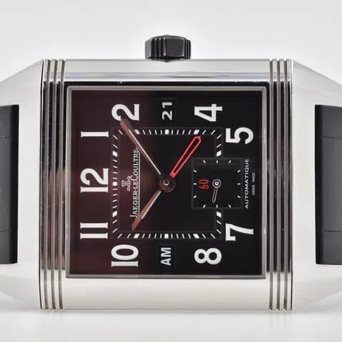 Jaeger-LeCoultre Reverso Squadra Hometime 230.8.77 42mm Stainless steel Black