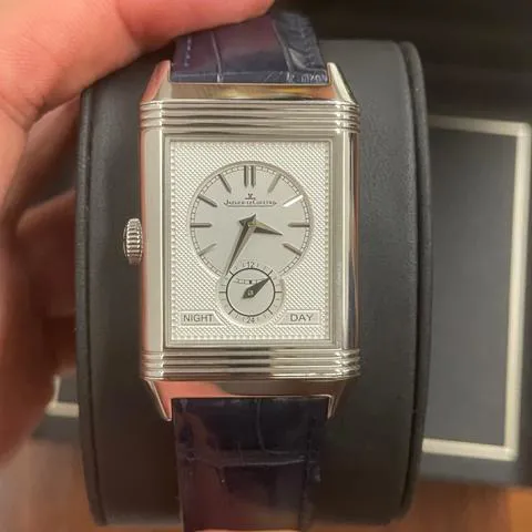 Jaeger-LeCoultre Reverso Tribute Q3988482 47mm Stainless steel Blue