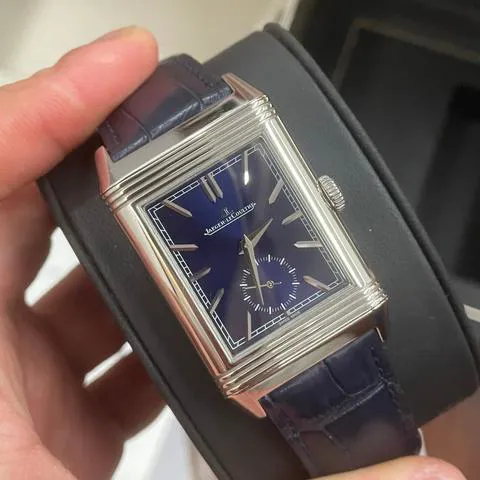 Jaeger-LeCoultre Reverso Tribute Q3988482 47mm Stainless steel Blue 1