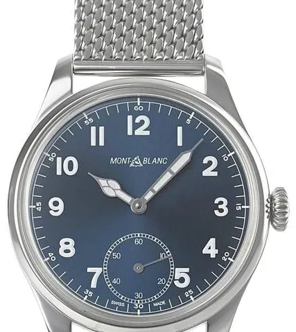 Montblanc 1858 113702 44mm Stainless steel Blue