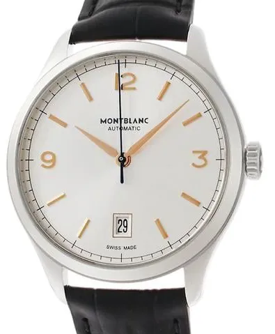 Montblanc Heritage 112520 38mm Stainless steel Silver