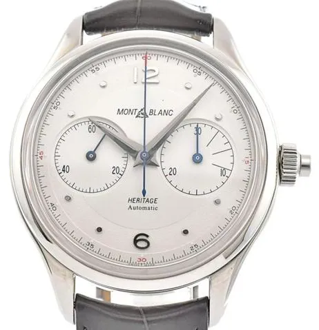 Montblanc Heritage Chronométrie 119951 43mm Stainless steel Silver