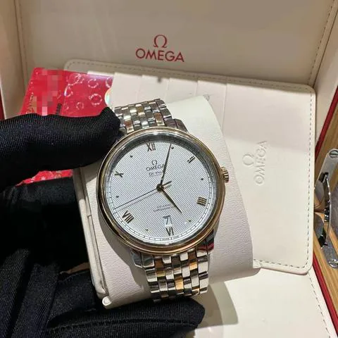 Omega De Ville 424.20.40.20.02.004 39.5mm Yellow gold and Stainless steel Gray 1