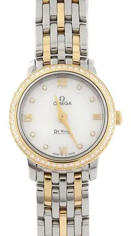 Omega De Ville 424.25.24.60.55.001 Yellow gold White