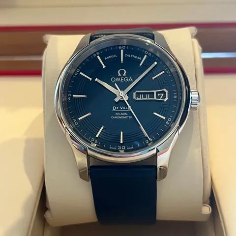 Omega De Ville 431.33.41.22.03.001 41mm Stainless steel Blue