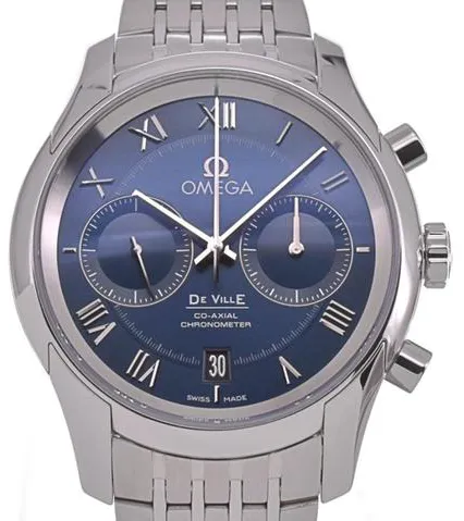 Omega De Ville Co-Axial 431.10.42.51.03.001 42mm Stainless steel Blue