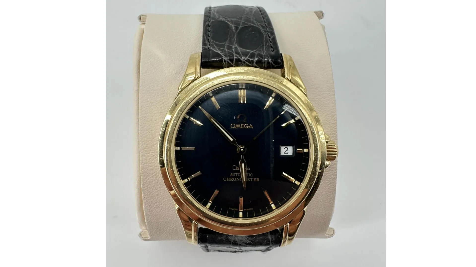 Omega De Ville Co-Axial 18k yellow gold