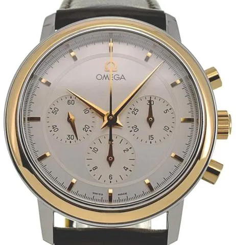 Omega De Ville 4340.31 36mm Yellow gold and Stainless steel Silver