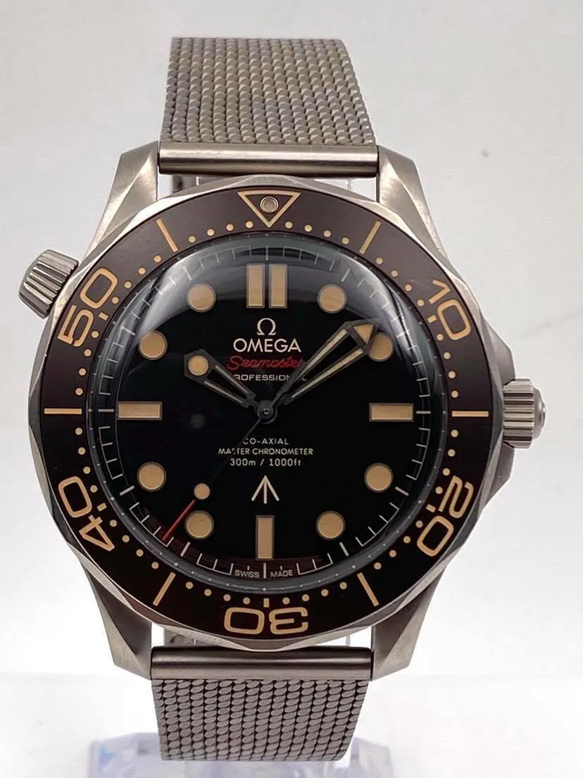 Omega Seamaster Diver 300M 210.90.42.20.01.001 42mm Titanium Brown 3