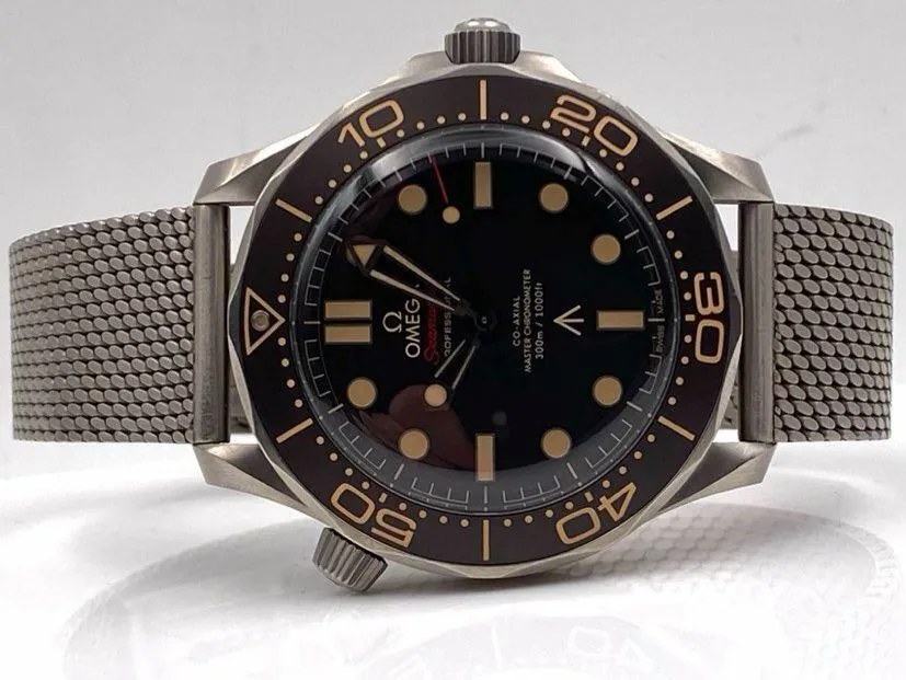 Omega Seamaster Diver 300M 210.90.42.20.01.001 42mm Titanium Brown 6