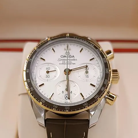 Omega Speedmaster 324.23.38.50.02.001 38mm Yellow gold and Stainless steel Silver