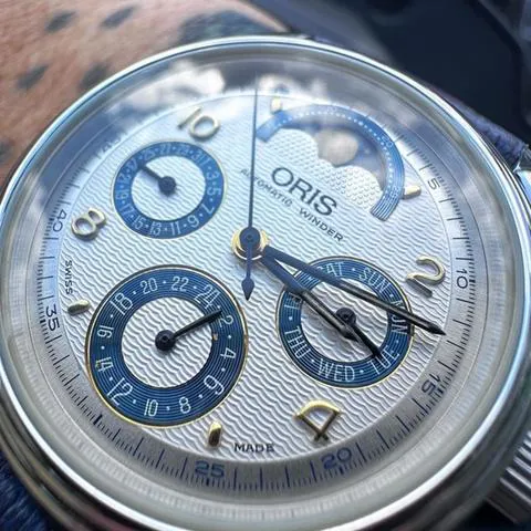 Oris 7433 35mm Stainless steel White 8