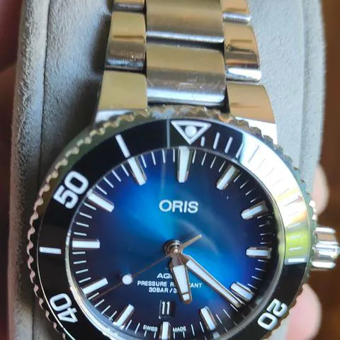 Oris Aquis 01 733 7730 4135-07 8 24 05PEB 43.5mm Stainless steel Blue 9