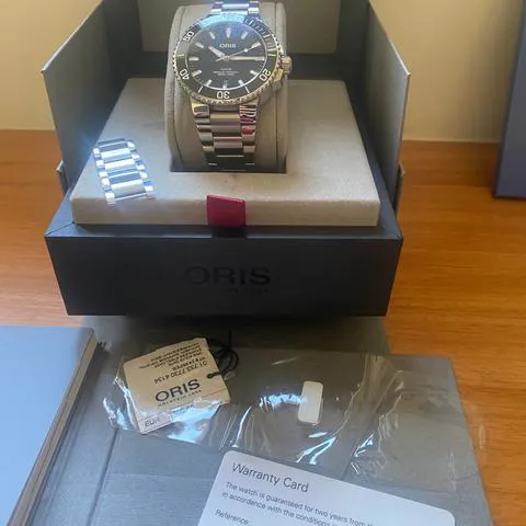 Oris Aquis 01 733 7730 4154-07 8 24 05PEB 435mm Stainless steel Black 5